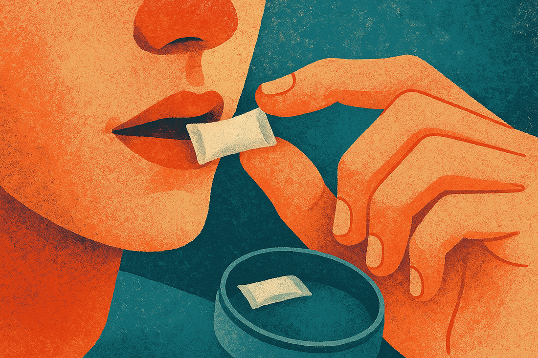 How to use a nicotine pouch. The SNAP way