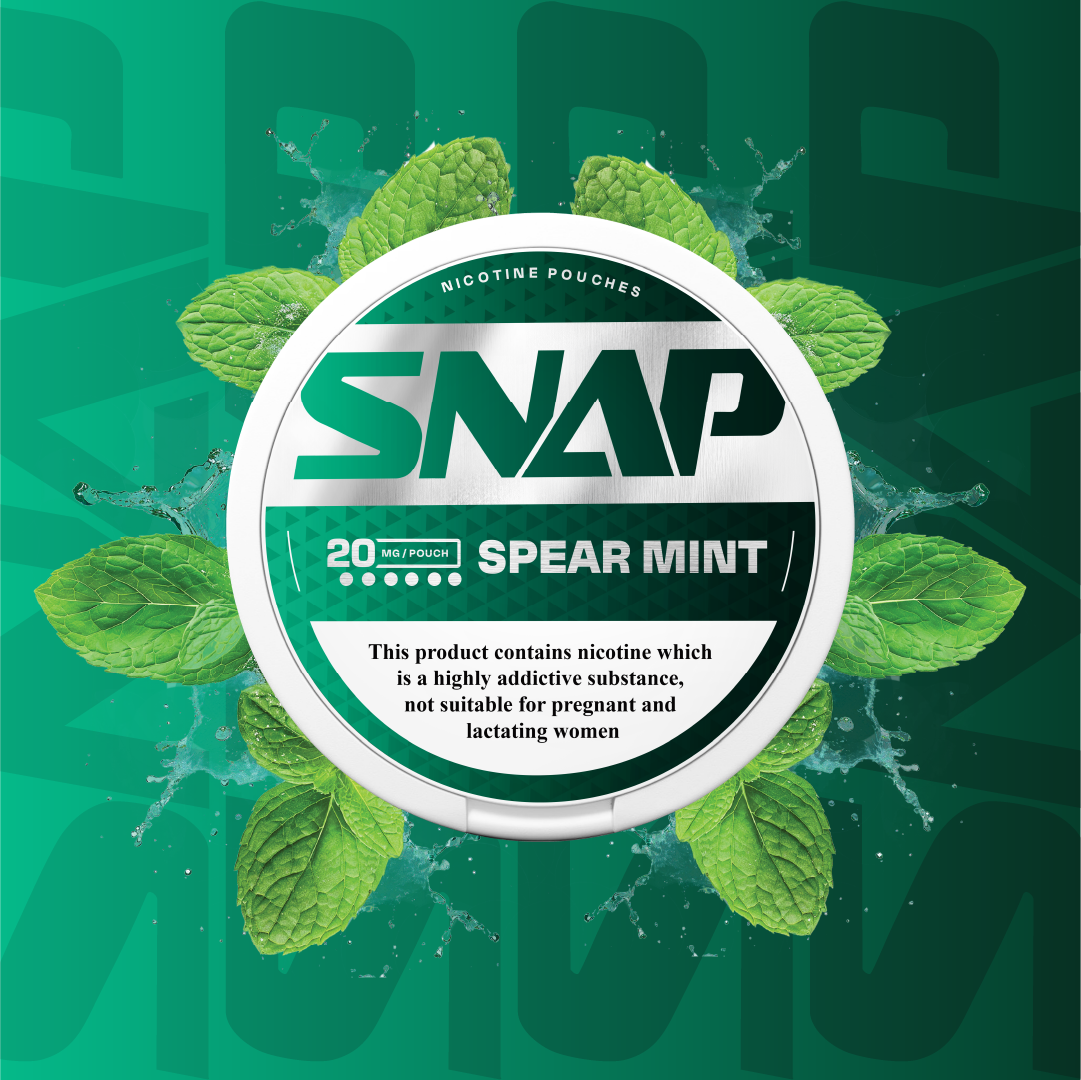 Spearmint Nicotine pouch Snap 20mg