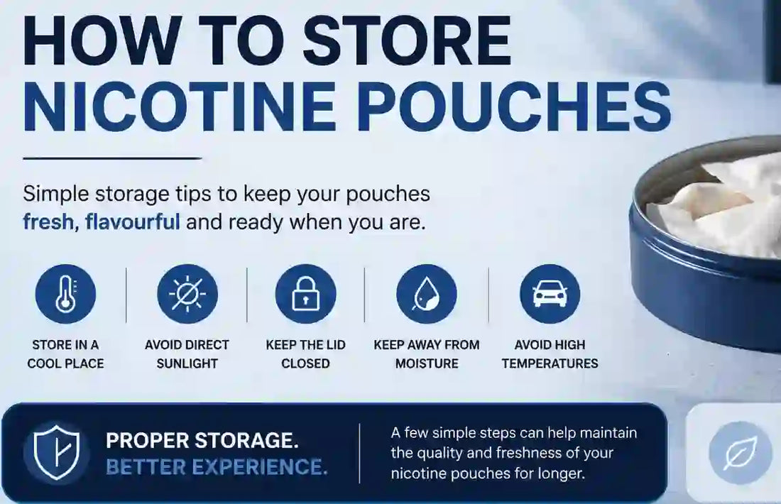 How to Store Nicotine Pouches to Keep Them Fresh Longer