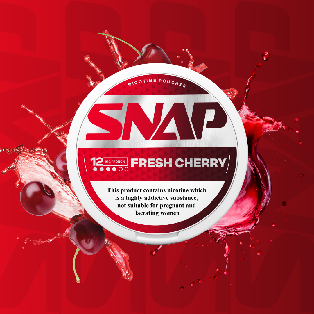 Snap Fresh Cherry Nicotine pouch 12mg