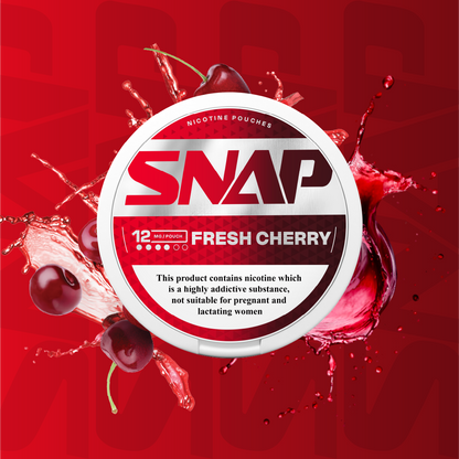 Snap Fresh Cherry Nicotine pouch 12mg