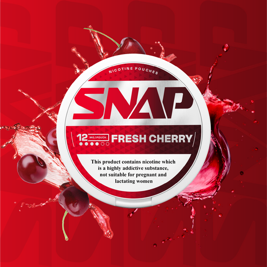 Snap Fresh Cherry Nicotine pouch 12mg