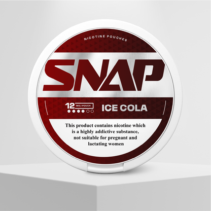 Snap Ice Cola nicotine pouches 12mg