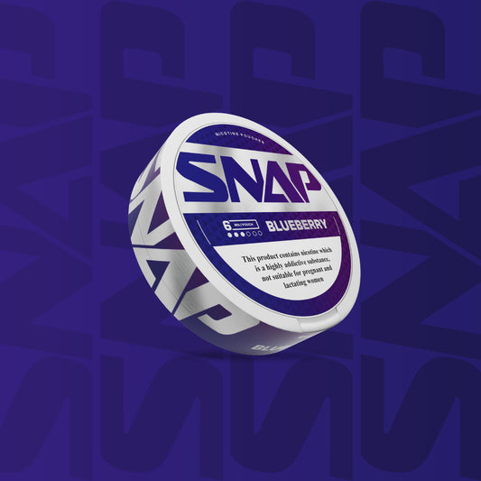 Snap Blueberry Nicotine Pouches 6mg