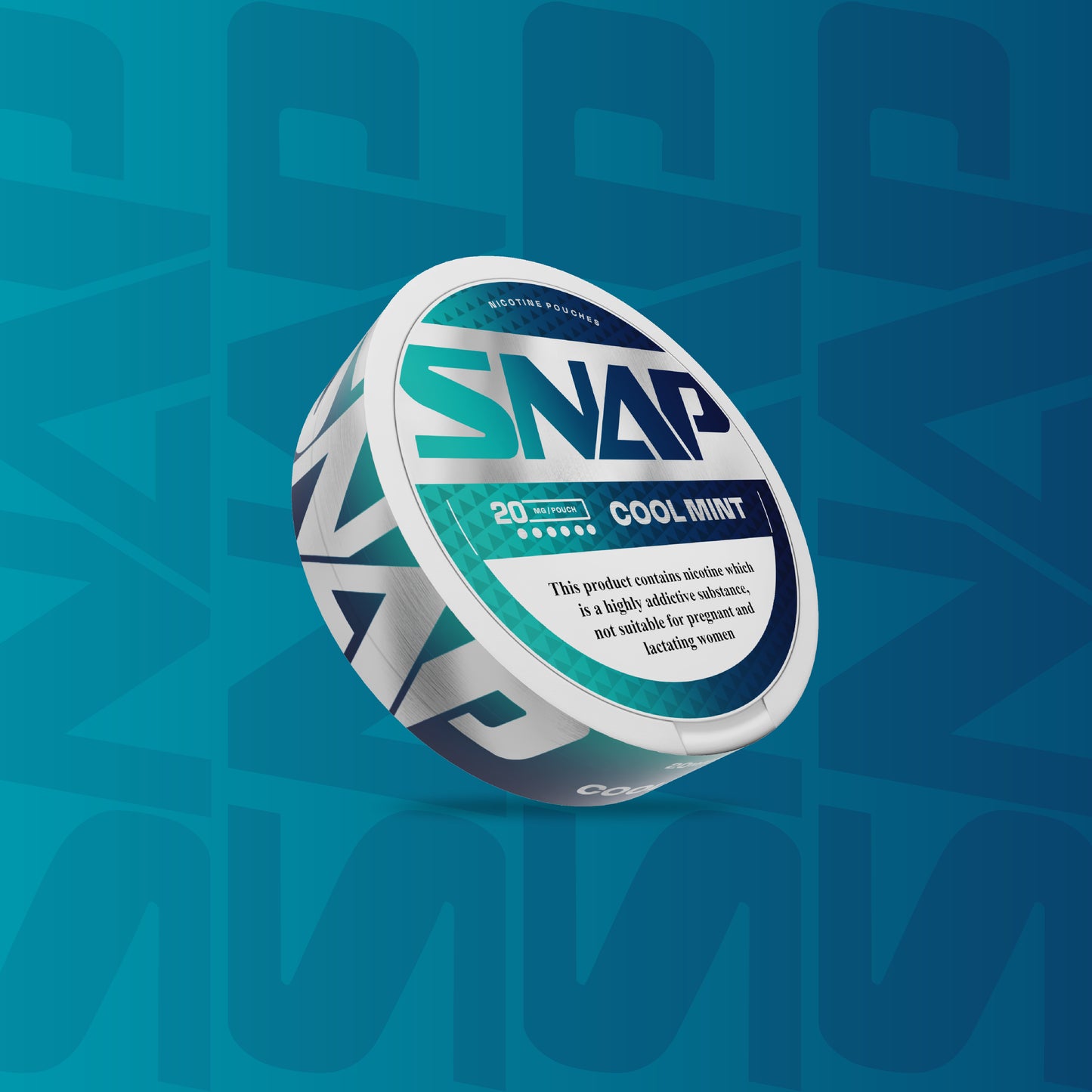 Snap Cool Mint Nicotine Pouches 20mg