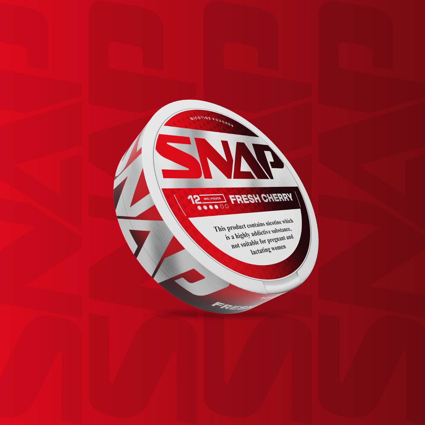 Snap Fresh Cherry Nicotine pouches 12mg