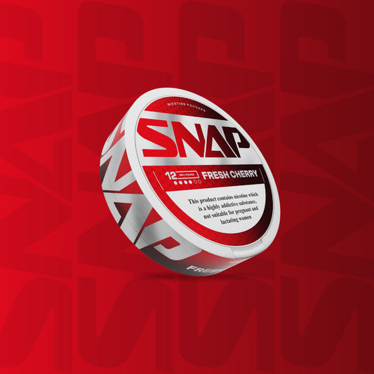 Snap Fresh Cherry Nicotine pouches 12mg