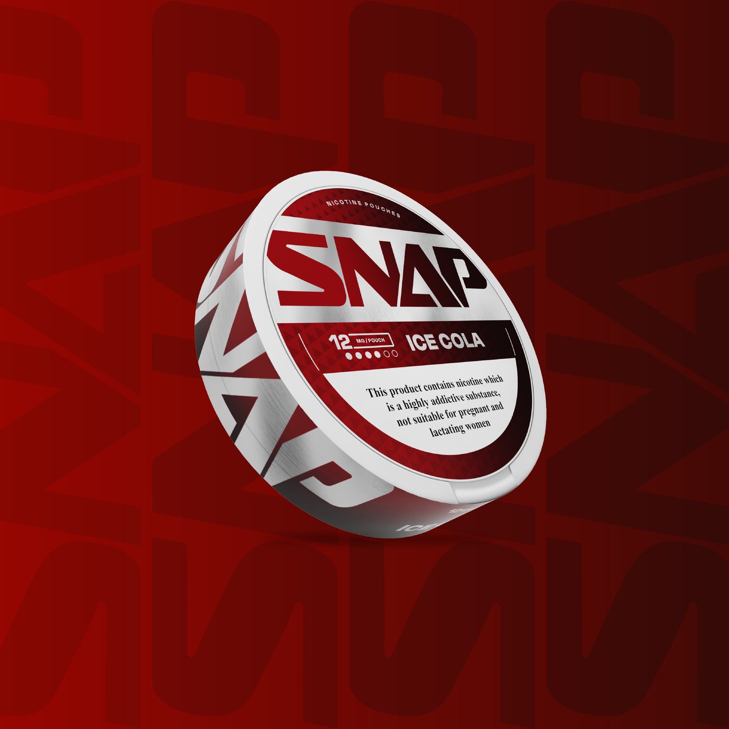 Snap Ice Cola nicotine pouches 12mg