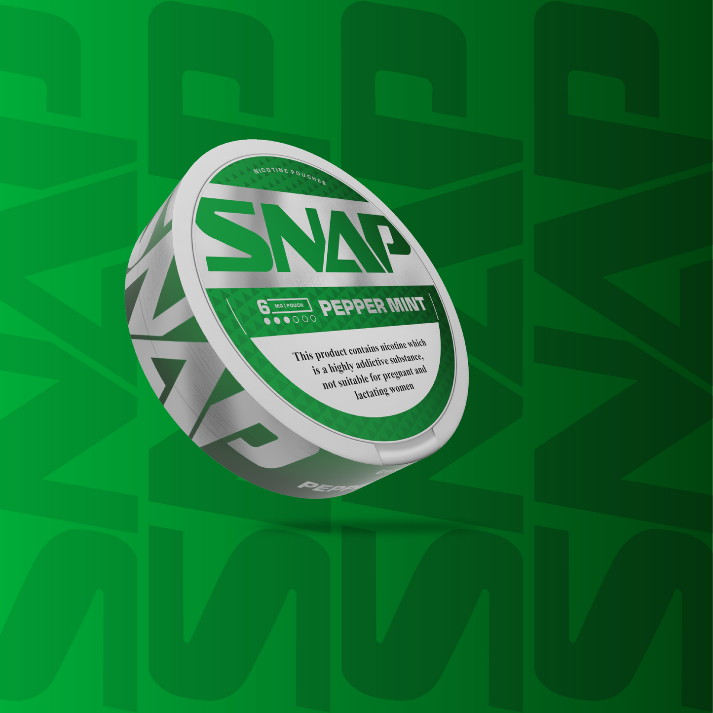 Snap Peppermint Nicotine Pouches 6mg