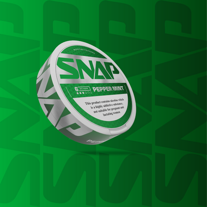 Snap Peppermint Nicotine Pouches 6mg