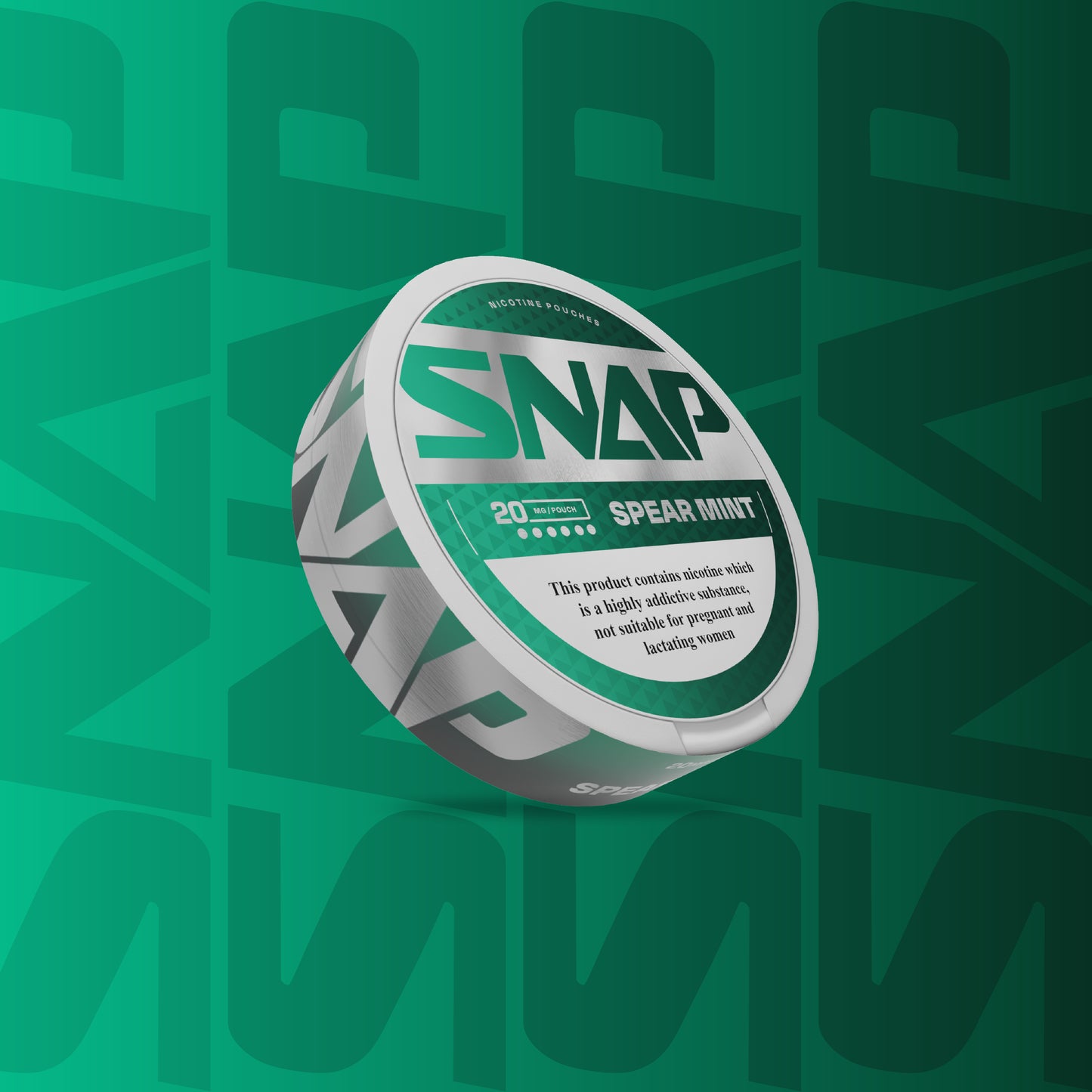 Snap Spearmint Nicotine Pouches 20mg